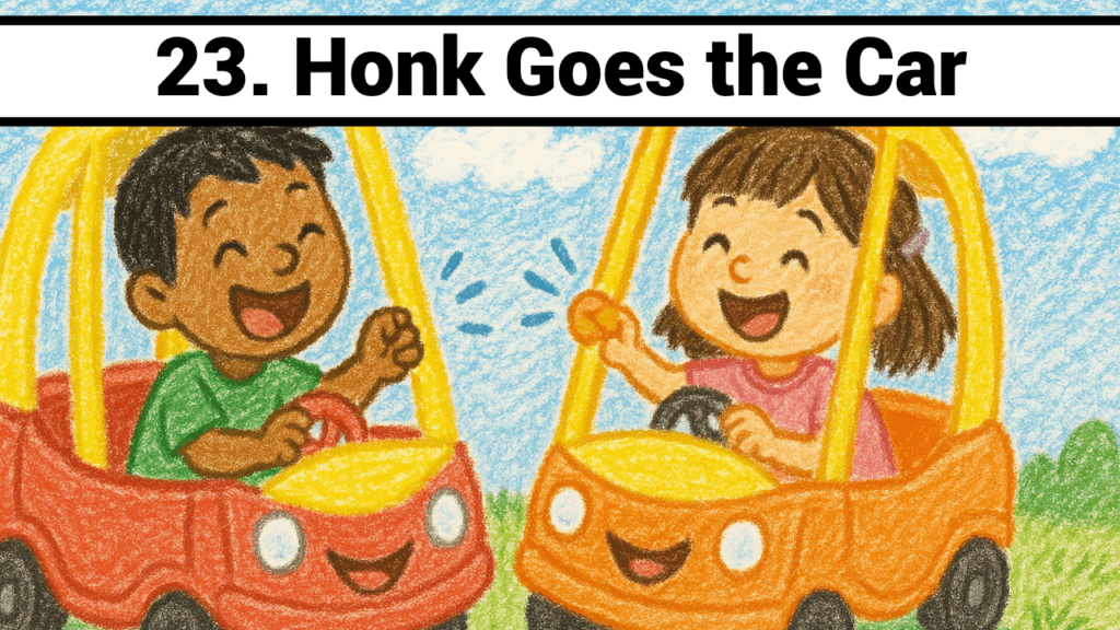 40 5-Finger Pieces for Piano-Honk Goes the Car