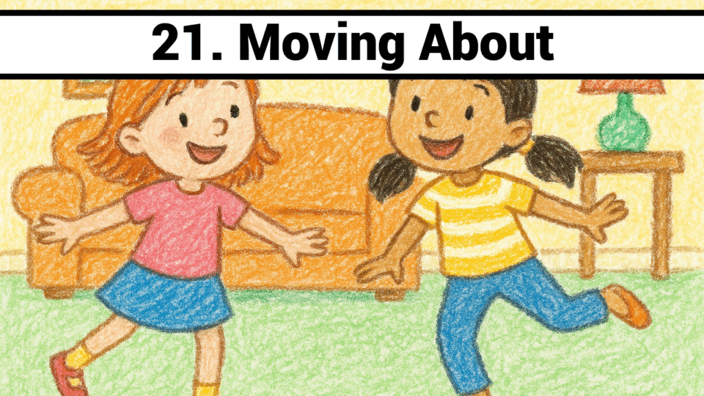 40 5-Finger Pieces for Piano-Moving About