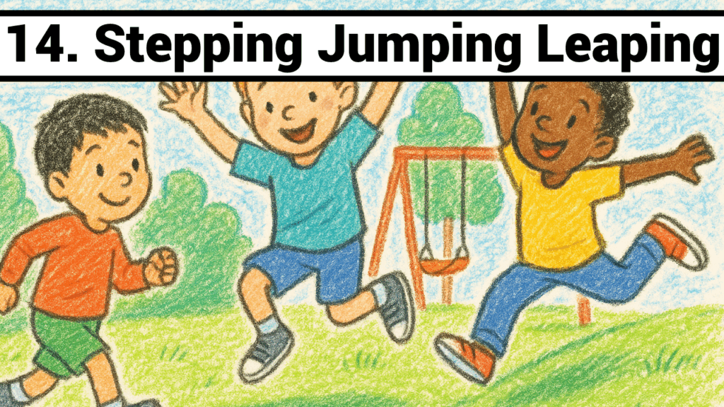 40 5-Finger Pieces for Piano-Stepping Jumping Leaping