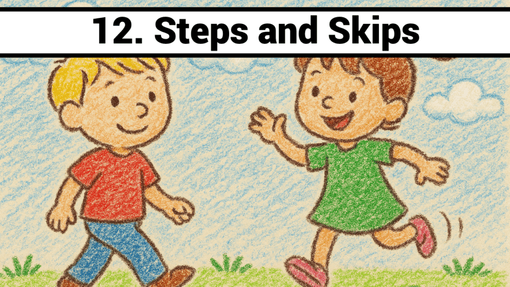 40 5-Finger Pieces for Piano-Steps and Skips