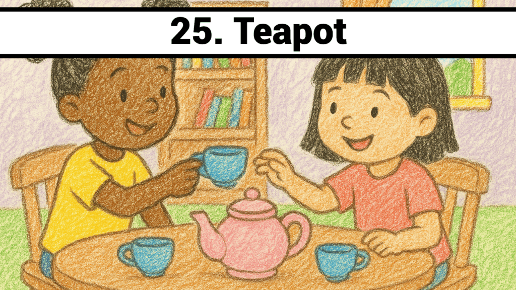 40 5-Finger Pieces for Piano-Teapot